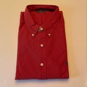 Ralph Lauren Men’s Red Button Down Shirt NWT